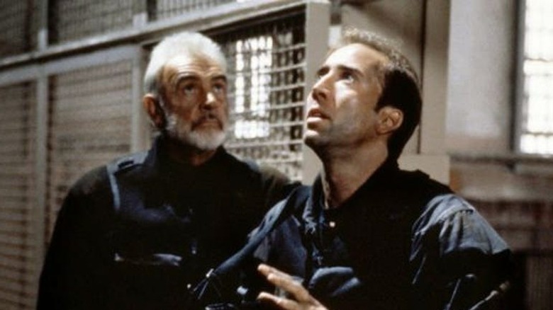 Nicolas Cage and Sean Connery