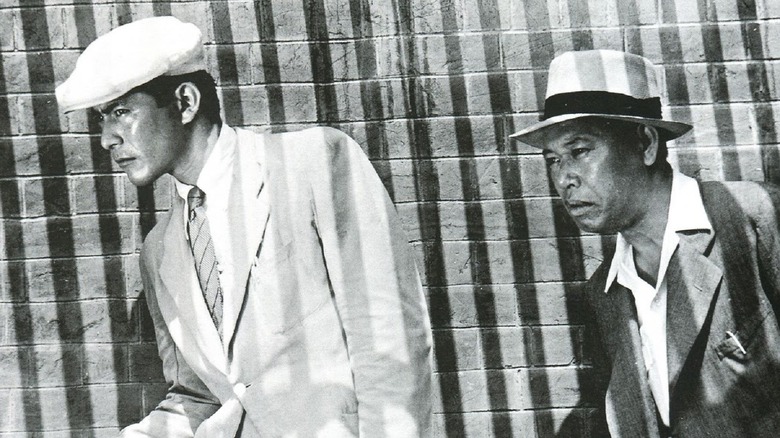 Toshiro Mifune and Takashi Shimura in Stray Dog