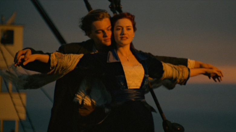 Leonardo DiCaprio and Kate Winslet in Titanic