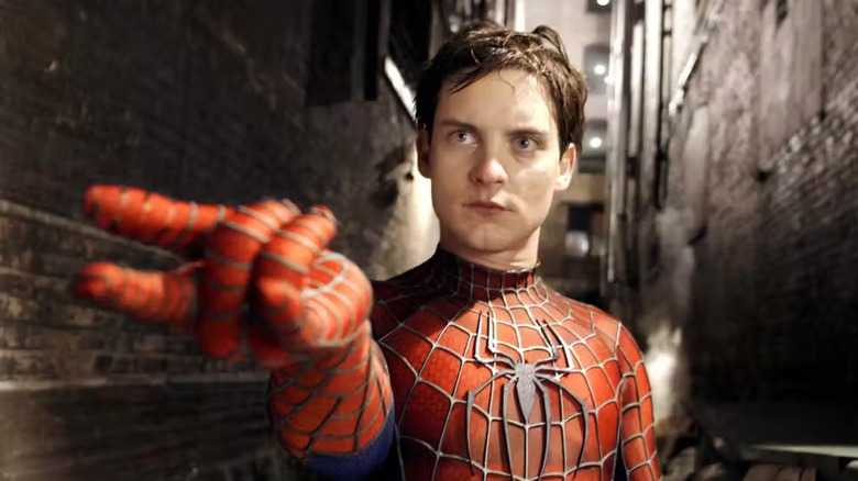 Tobey Maguire in Spider-Man 2