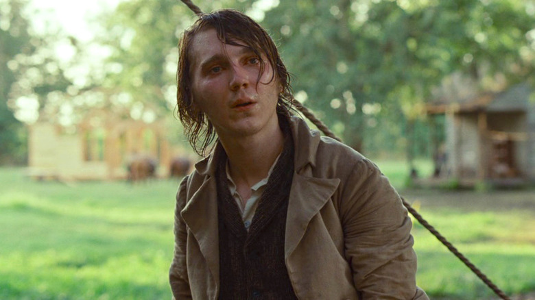 Paul Dano looking away