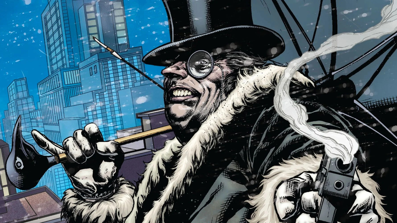 The Penguin Comic Logo