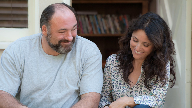 James Gandolfini and Julia Louis-Dreyfus