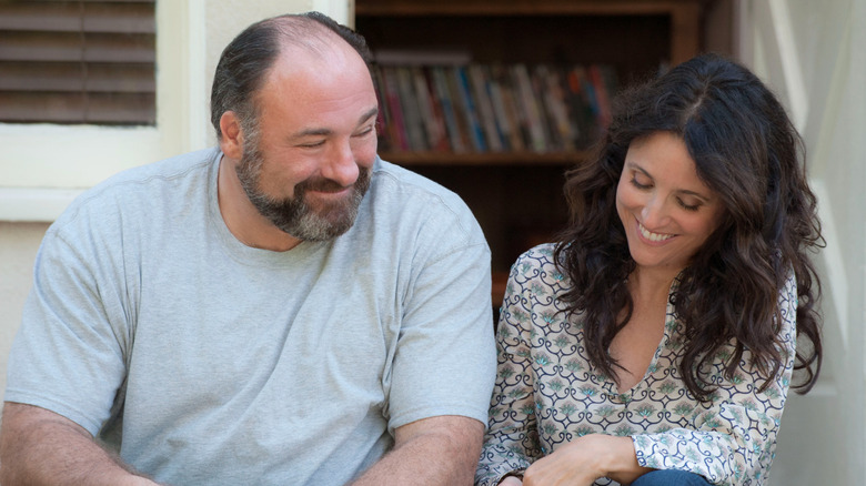 James Gandolfini and Julia Louis-Dreyfus