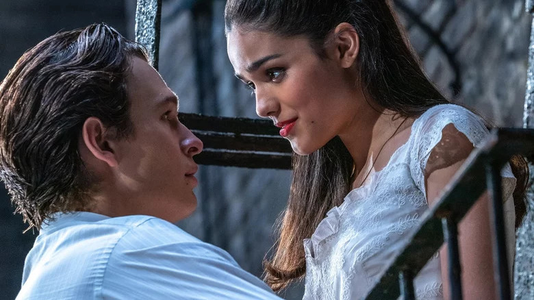 Tony and Maria looking lovingly at each other