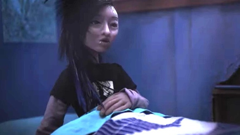 puppet in bed