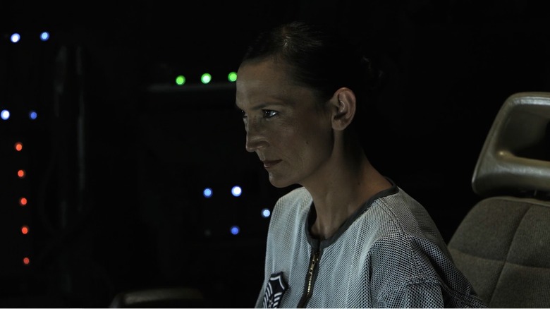 Jeneda Benally looking intense