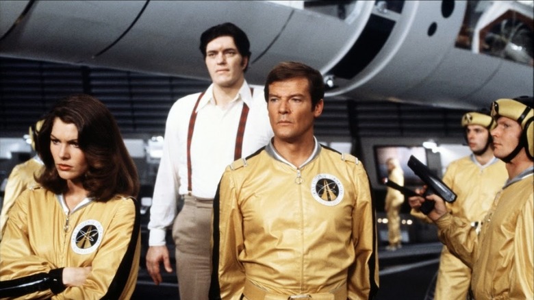 The cast of "Moonraker"