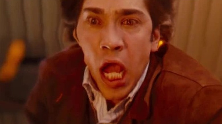Justin Long fire scream Drag Me to Hell