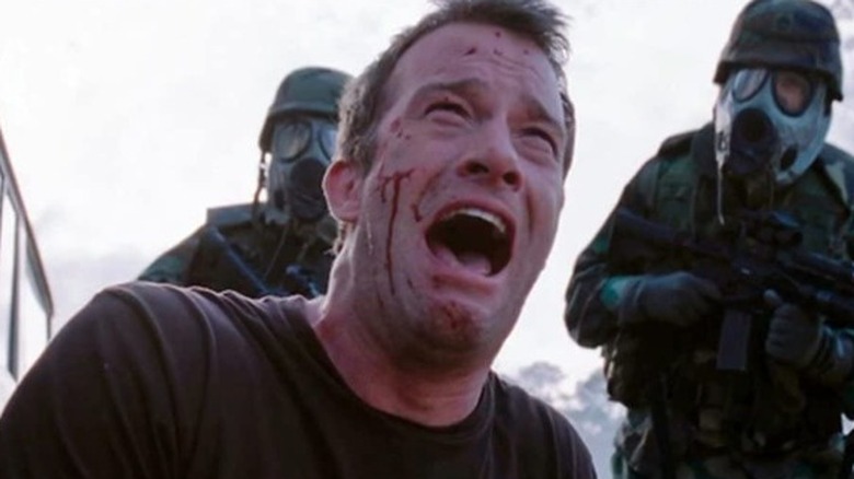 Thomas Jane army scream The Mist