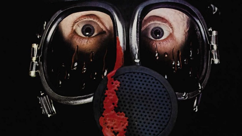 My bloody valentine poster gas mask bloody