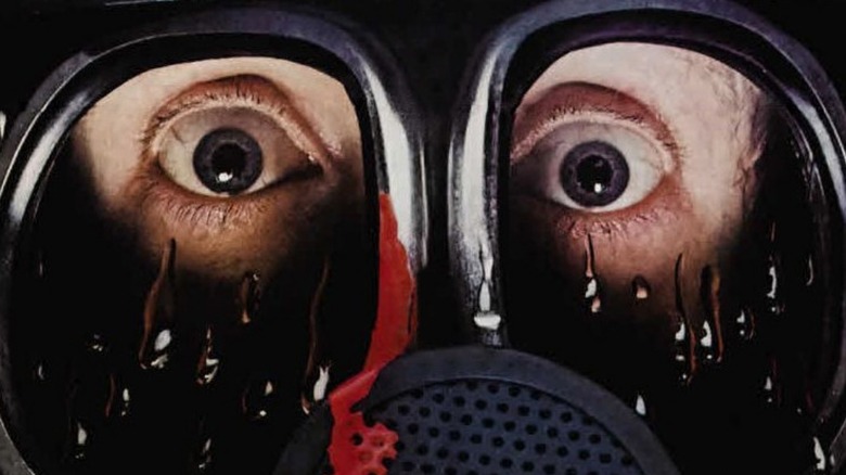 My bloody valentine poster gas mask bloody
