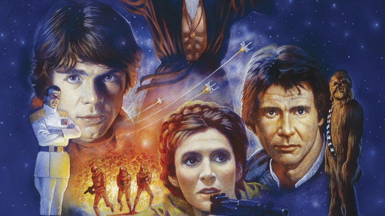 Thrawn Watches the heroes on the Heir to the Empire cover