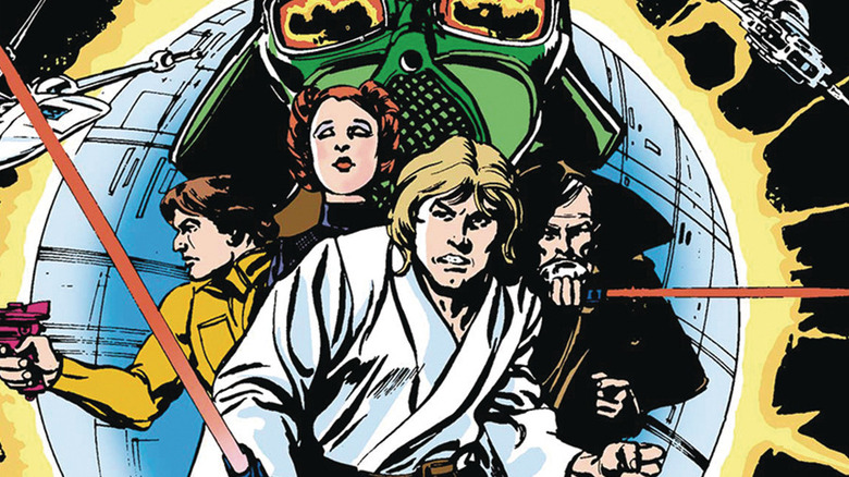 Classic Marvel Star Wars poster