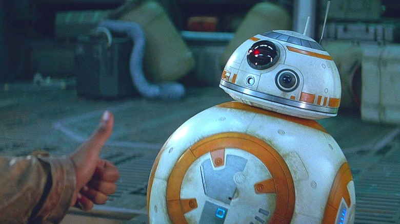 BB-8 gets a thumbs-up