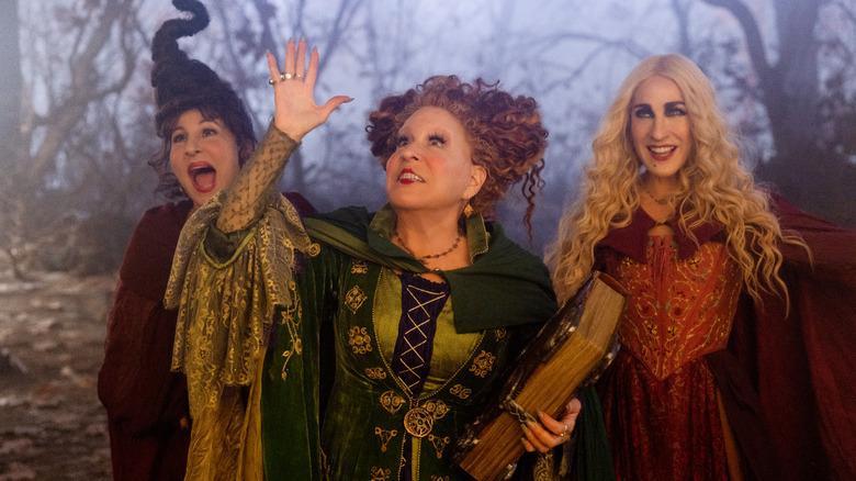 The Sanderson Sisters in Hocus Pocus 2