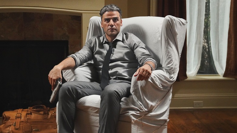 Oscar Isaac stars as a tormented gambler in Paul Schrader's "The Card Counter"