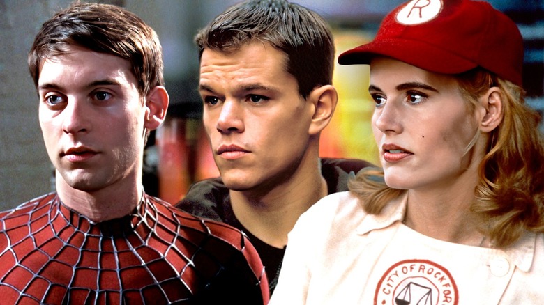 Tobey McGuire Matt Damon and Geena Davis