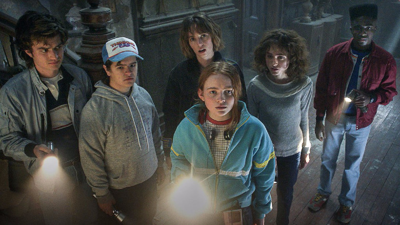 The main cast of Stranger Things season 4