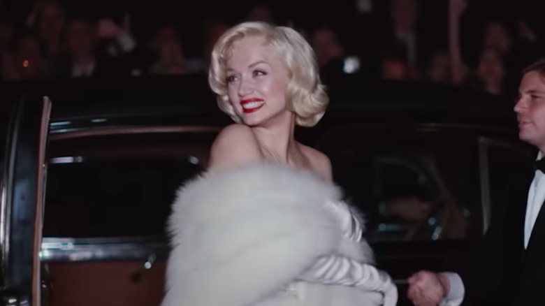Ana de Armas as Marilyn Monroe in Blonde