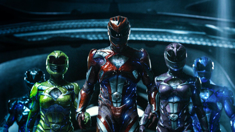 The Rangers in Power Rangers (2017)
