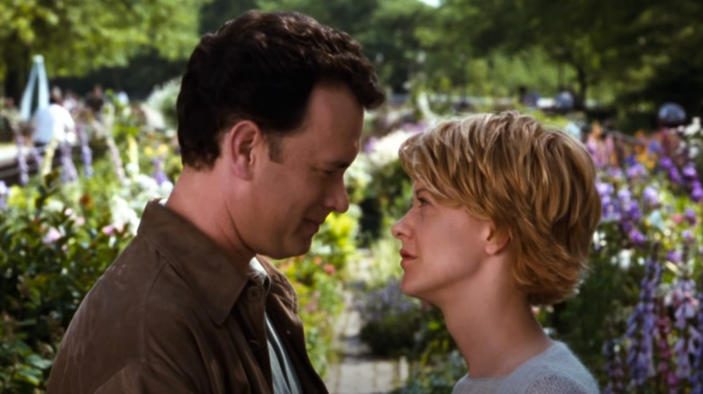 Tom Hanks as Joe Fox and Meg Ryan as Kathleen Kelly in You've Got Mail