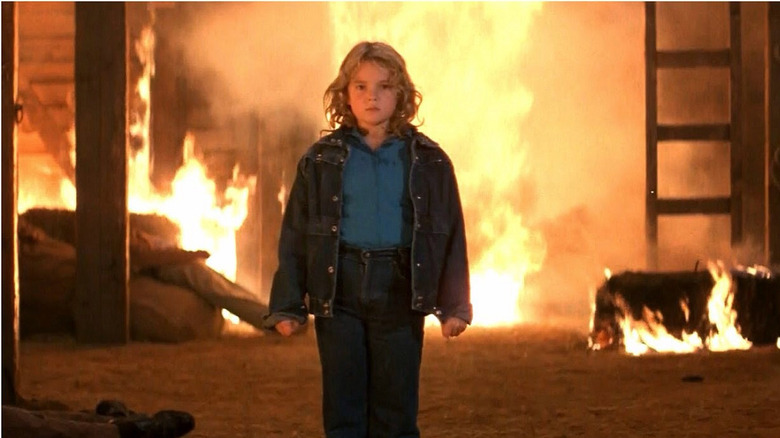 Drew Barrymore stars as Charlie in Firestarter (1984)