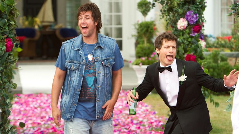 Adam Sandler and Andy Samberg in That's My Boy