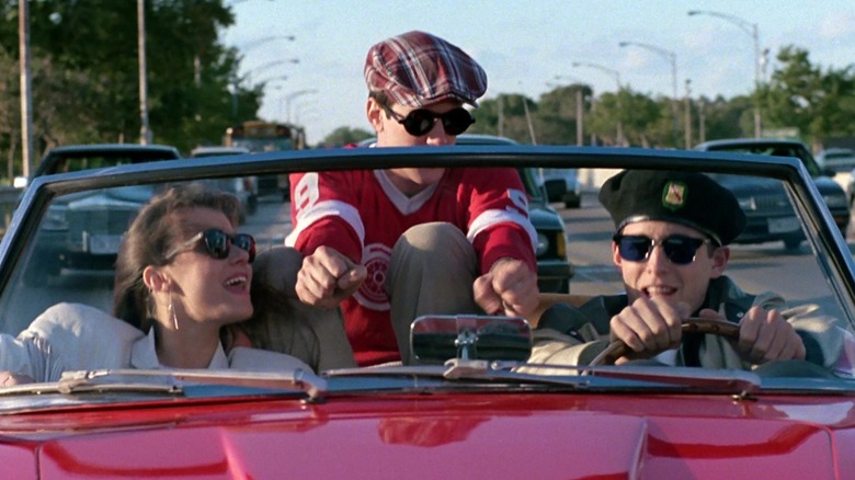 Mia Sara, Alan Ruck, and Matthew Broderick in Ferris Bueller's Day Off
