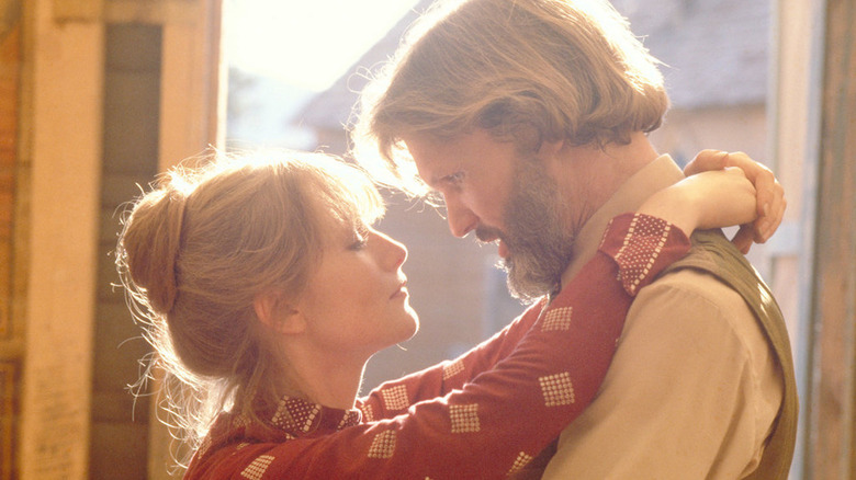 Isabelle Huppert and Kris Kristofferson in Heaven's Gate