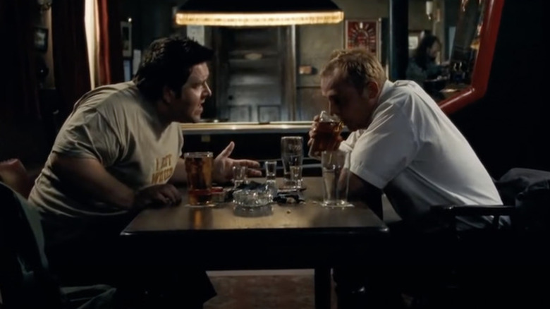 Nick Frost and Simon Pegg in Shaun of the Dead