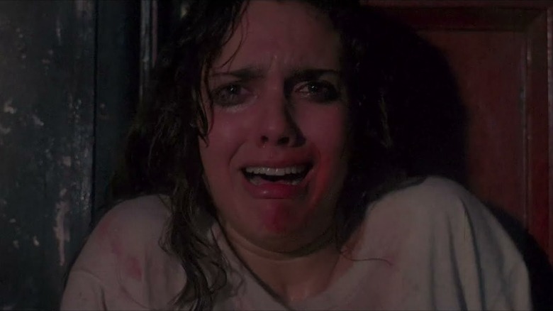 Kirsty crying in Hellraiser