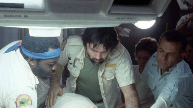 The infamous Alien chestburster scene