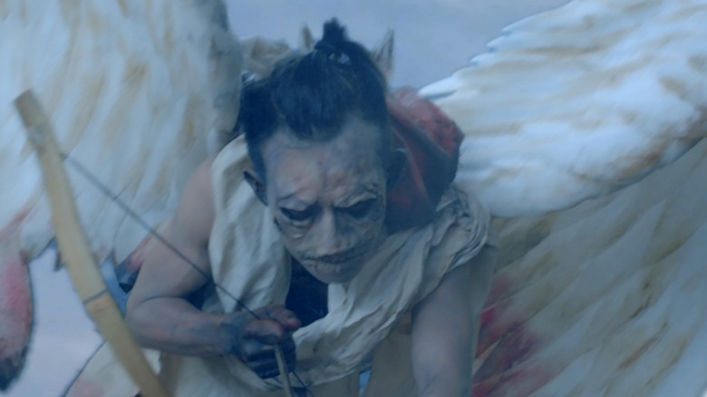 Monstrous Cupid notches arrow