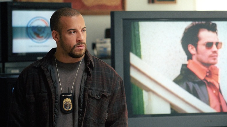 Vin Diesel wears a badge in A Man Apart