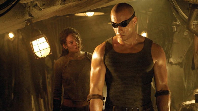 Vin Diesel wearing sunglasses