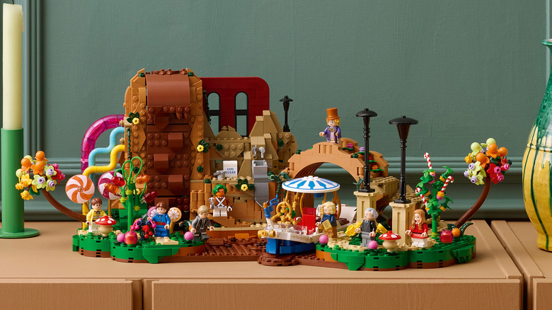 Willy Wonka and the Chocolate Factory LEGO Set