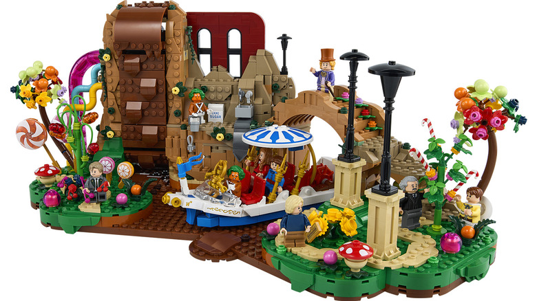 Willy Wonka and the Chocolate Factory LEGO Set