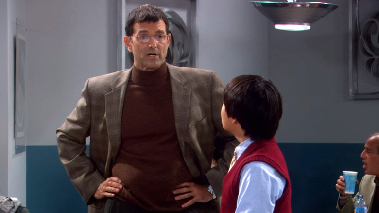 Dr. Eric Gablehauser talking to child Big Bang Theory