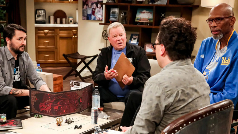 William Shatner playing D&D Big Bang Theory