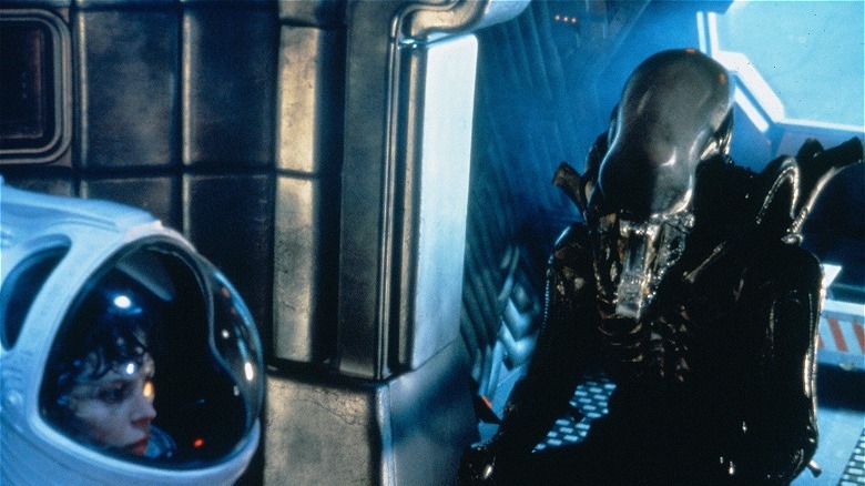 Xenomorph attacking Ellen Ripley