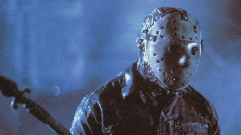 Jason Voorhees holding spike