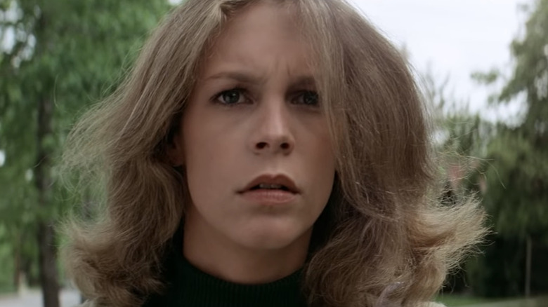Michael Myers stalks Laurie Strode
