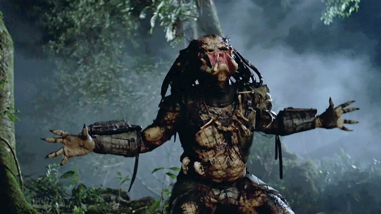 Predator roaring