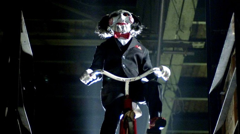 Jigsaw riding bike