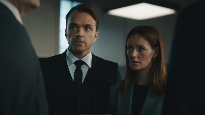 Lavinia Wilson and Seumas F. Sargent in The Billion Dollar Code