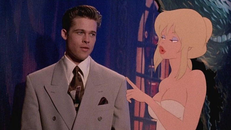 Brad Pitt by cartoon seductress