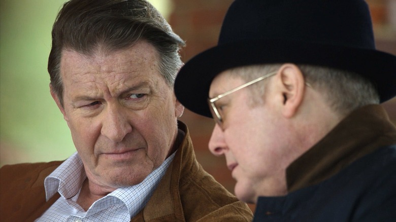 Brett Cullen's Ilya Kozlov facing James Spader's Raymond Reddington on The Blacklist