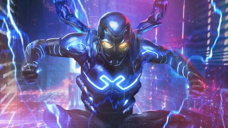 Concept art for "Blue Beetle"