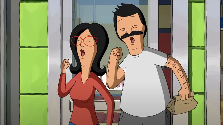 Linda and Bob Belcher singing together